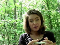 美女, バック, Hd, 淫乱熟女, アウトドア, ハメ撮り, ロシア人