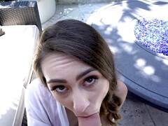 Cul, Brunette brune, Tir de sperme, En levrette, Poilue, Seins naturels, Adolescente, Nénés