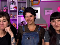 Поза 69, Язык в попке, Бондаж, Буккаке, Одетые девушки голые парни, Поцелуи, Лизание, Мастурбация