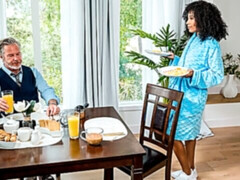 素人, 異人種間, レズビアン, なめる, オマンコ, 剃毛, ストリッピング, オッパイの