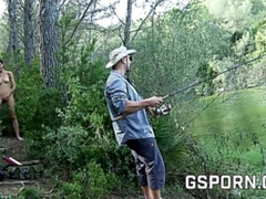 Anal, Sucer une bite, Gode, Hard, Seins naturels, De plein air, Espagnole, Jouets