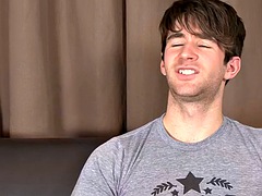 Gorgeous Woody Fox Beats His Meat