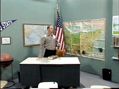 アメリカ人, アジア人, 美人, 茶髪の, チン, Hd, 教師, ティーン