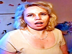 Blonde, Femme au foyer, Léchez, Mère que j'aimerais baiser, Maman, Chatte, Rétro, Jarretelles