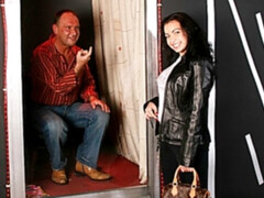 デカ尻, フェラチオ, 茶髪の, クラブ, 手コキする, 自然山雀, ティーン, オッパイの