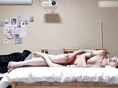 Hot Chinese Callgirl gets her pussy creamed after a wild fuck in hotel