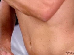 美人, ベッドルーム, 茶髪の, チェコ, バック, ヨーロピアン, 自然山雀, オッパイの