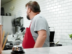 アナル, お尻, 浴室, ブロンド, チン, 開帳, オマンコ, スパンキング