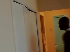 Black amateur gay cocksucks ripped handyman