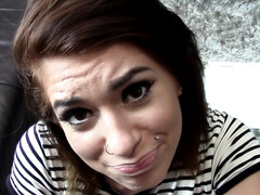 Culo, Mamada, Morena, Estilo perrito, Tetas naturales, Coño, Tatuaje, Tetas