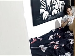 Latina Step-Sister's First Time: Pussylesbi Discovers Her Masturbating and Sucks Her Round Ass for Passionate Sex