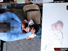 フェラチオ, 捕まる, イマラチオ, ハードコア, ポリス, お仕置き, ティーン, ユニフォーム