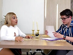 Leie, Grosser schwanz, Blasen, Spermaladung, Latina, Natürlichen titten, Nackt, Nass