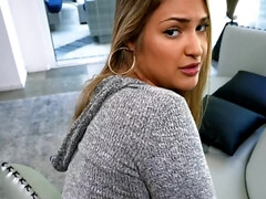 Amerikaans, Kont, Grote kont, Latijnse vrouw, Kut duiken, Tiener, String, Tieten likken