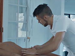素人, アナル, 舐める尻, 黒人, フェラチオ, ハードコア, 異人種間, 筋肉