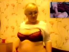 Wohlbeleibte schöne frauen, Fett, Oma, Russisch, Solo, Netzkamera
