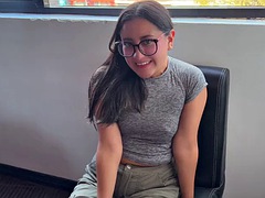 In den arsch, Schönheit, Grosse titten, Blasen, Hardcore, Latina, Öl, Dürr