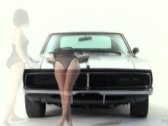 Жопа, Брюнетки, Бритые, Высокие, Сиськи