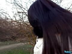 In den arsch, Arsch, Spermaladung, Schwanz, Europäisch, Natürlichen titten, Im freien, Piercing