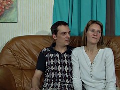 Amateur, Couple, Tir de sperme, Allemand, Maigrichonne
