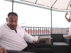 口内発射, ヒール, 異人種間, 下着, オフィス, オマンコ, ロシア人, オッパイの