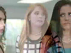 Брюнетки, Латиноамериканки, Лесбиянка, Мастурбация, Лизание жопы, Втроем