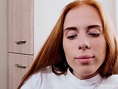 Blasen, Lecken, Muschi, Rotschopf, Schreiend, Rasiert, Jungendliche (18+), Titten