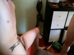 素人, 手コキする, のぞき, 妻