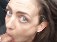 Beauté, Faciale, Allemand, Hard, Public, Suçant