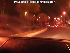 Public amateur fucking on a wild night out scene 2