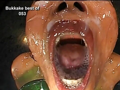 Braunhaarige, Viele männer bespritzen eine frau, Besamung, Spermaladung, Europäisch, Aufs gesicht abspritzen, Gruppensex, Hd