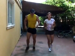 美女, デカパイ, フェラチオ, ハードコア