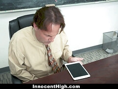 共学, カワイイ, 顔射, 赤毛, 生徒, ティーン, オッパイの, ユニフォーム