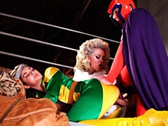 デカ尻, デカチン, デカパイ, フェラチオ, バック, 女 人男 人, 淫乱熟女