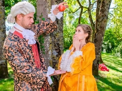 お尻, ブロンド, フェラチオ, ドレス, 指いじり, 毛深い, アウトドア, オマンコ