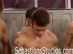 torrid bears Bareback GangBang creampie