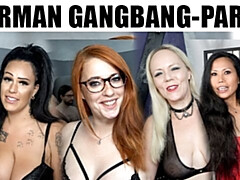 Grosse titten, Blondine, Braunhaarige, Betrug, Sperma im mund, Gruppensex, Hd, Orgie