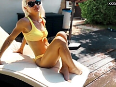 18 jahre, Arsch, Grosse titten, Blondine, Öffentlich, Solo, Jungendliche (18+), Titten