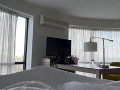 Tussi, Grosser schwanz, Blasen, Fingern, Nackt, Pov, Arsch lecken, Titten