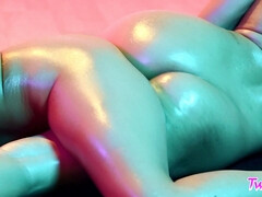 Stunning young lezzies sex scene