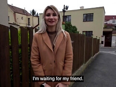 Tussi, Blondine, Blasen, Schwanz, Hd, Im freien, Pov, Realität