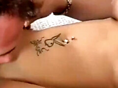 69, デカパイ, フェラチオ, なめる, 母, ピアス, 剃毛, フェラする