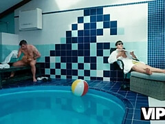 Morena, Papá, Novia, Sexo duro, Hd, Piscina, Coño, Adolescente