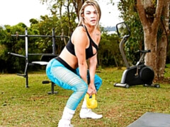 In den arsch, Arsch, Blasen, Hundestellung, Handjob, Lecken, Im freien, Sport