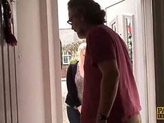 Bondage discipline sadomasochisme, Blond, Gebondenheid, Mollig, Sperma in mond, Fetisj, Hd, Ruw