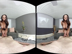 AVA Addams Hairderser - POV VR HARDCORE