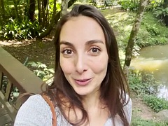 素人, 美女, デカパイ, 茶髪の, ドイツ人, ハードコア, アウトドア, 一人