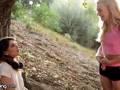 Blondine, Braunhaarige, Vollbusig, Klassisch, Süss, Schwanz, Hd, Jungendliche (18+)