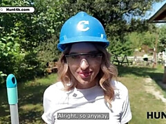 Tromperie, Cocu, Mignonne, Hd, Seins naturels, De plein air, Pov, Uniforme