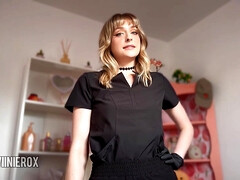 Leie, Sadomasochismus, Blondine, Frau, Fetisch, Handschuhe, Krankenschwester, Titten